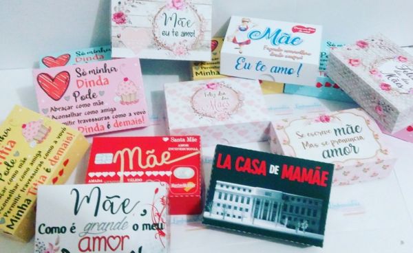 Caixa dia das Maes 6 doces