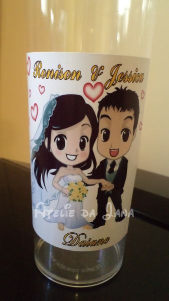 Copo long Drink personalizado casamento