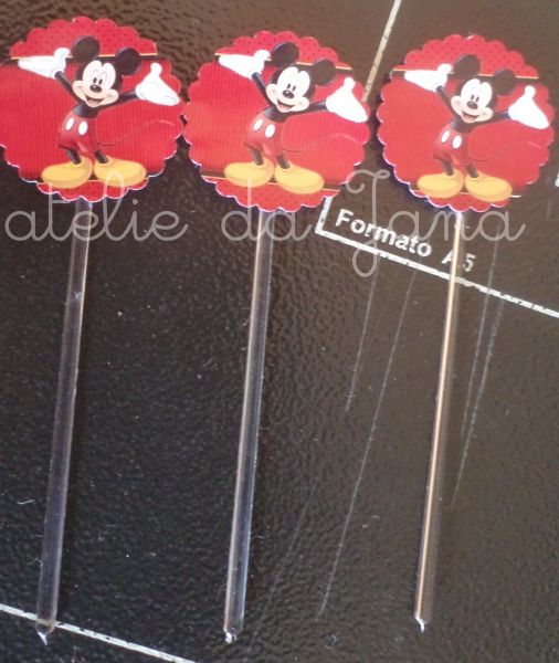 Topper Personalizado mickey