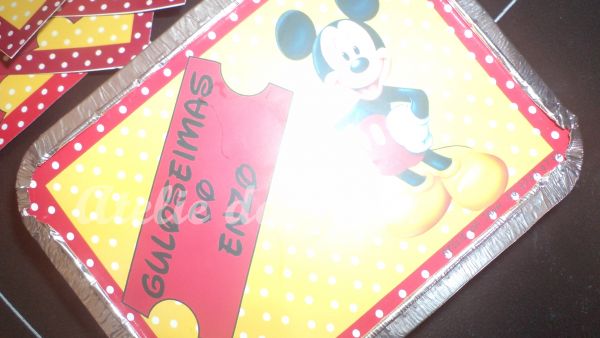 marmita personalizada mickey